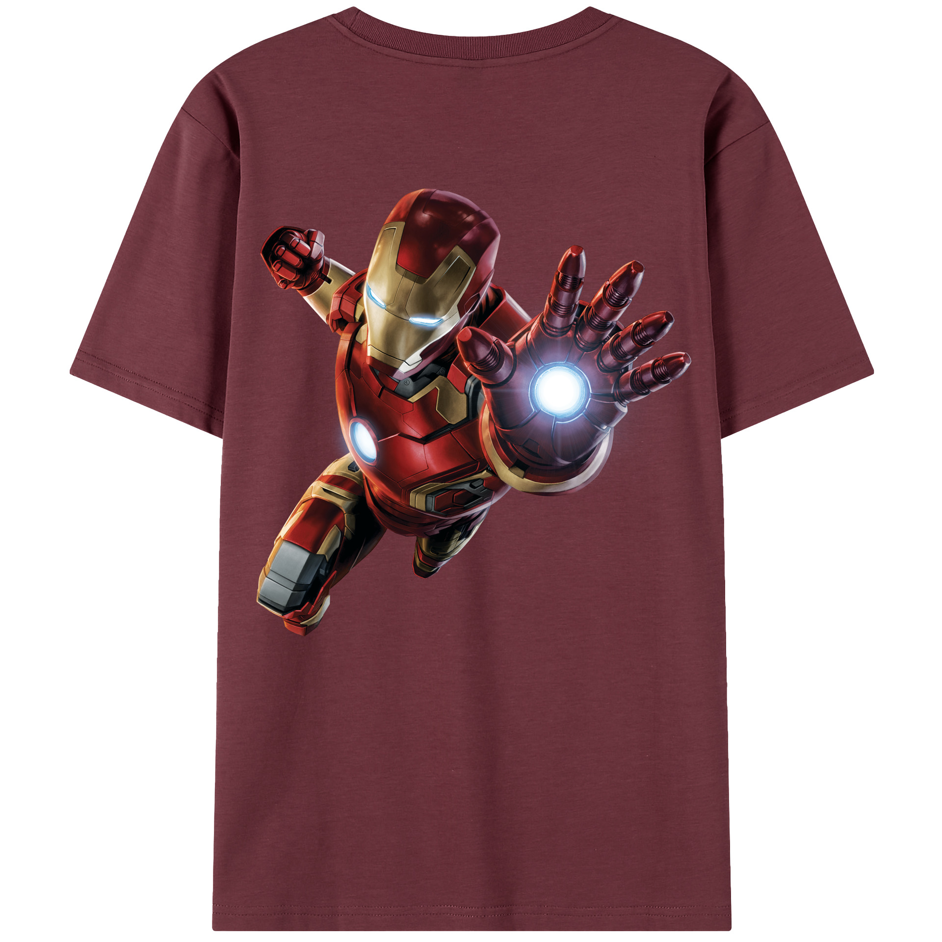 （画像用） アベンジャーズ The Avengers 綿100％半袖Tシャツ（背面プリント）